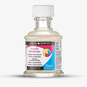 Daler Rowney Soluble Matt Varnish for Acrylics The Stationers
